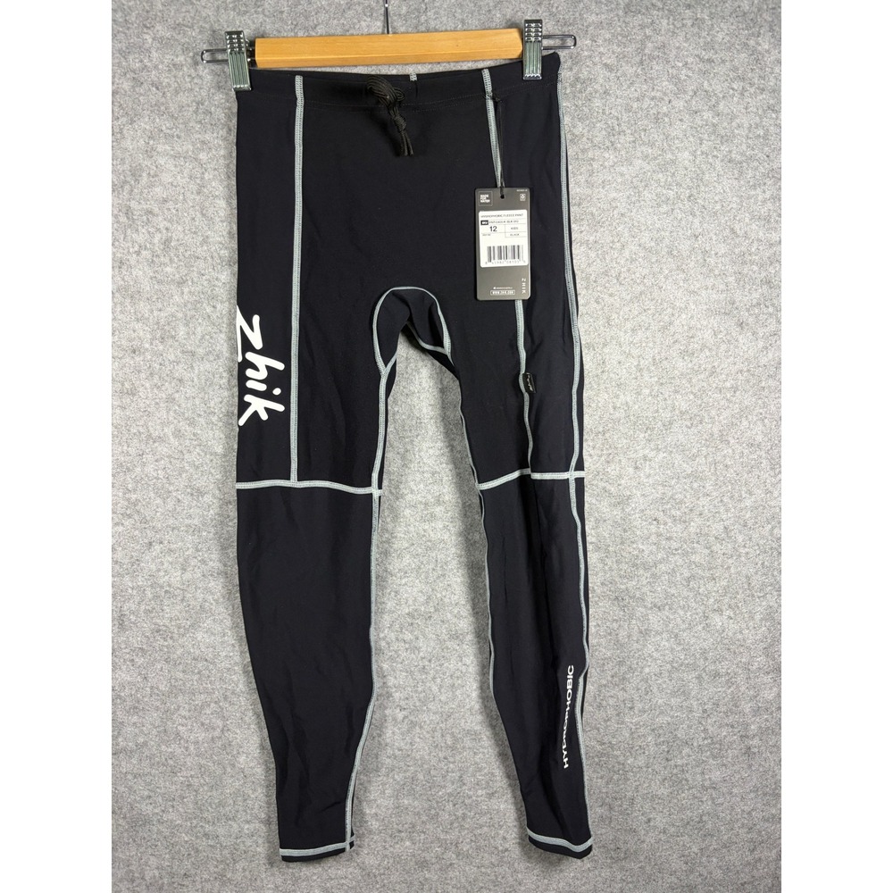 Zhik Hydrophobic Fleece Pant Kids 12 Black Sailing Water Sport